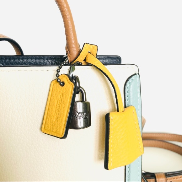 SOLD Coach Micro Zoe Crossbody Colorblock Mini - Picture 2 of 11